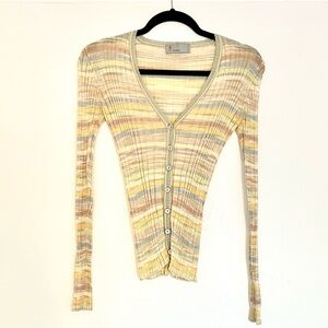 Missoni Striped Button-Up Cardigan